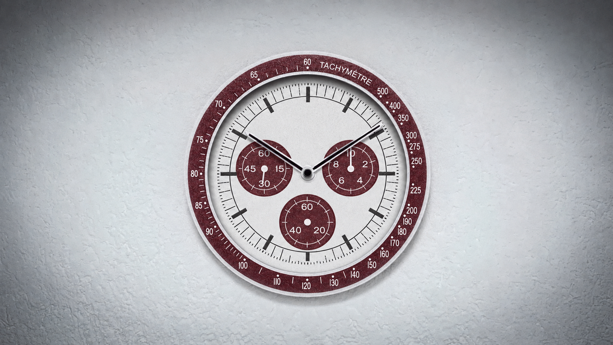 MoonSwatch – Wall Clock 30CM
