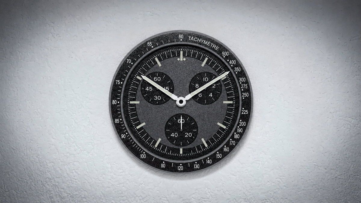 MoonSwatch – Wall Clock 30CM