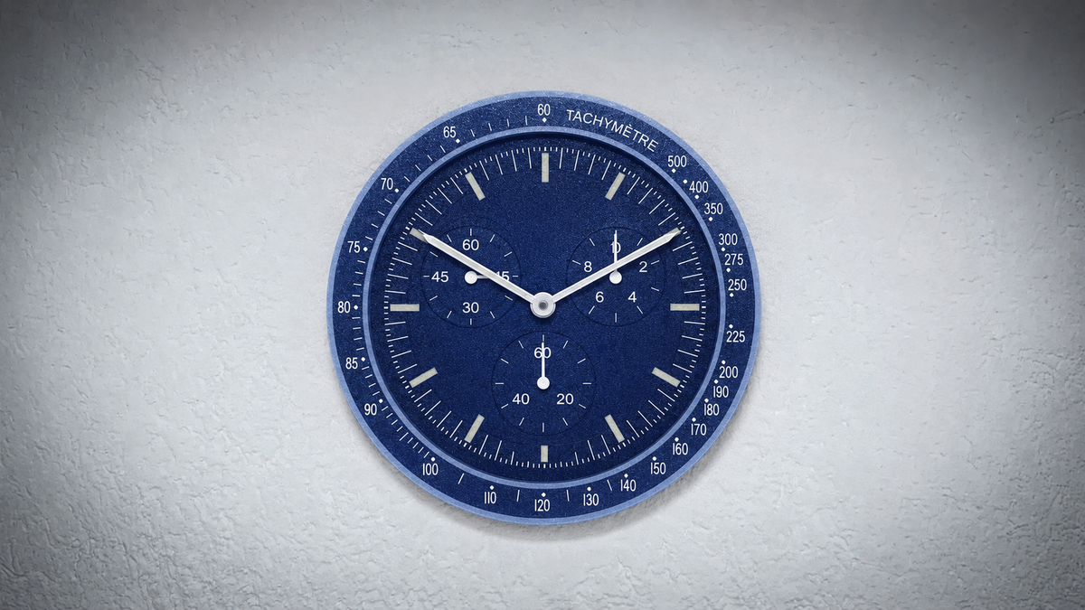 MoonSwatch – Wall Clock 30CM