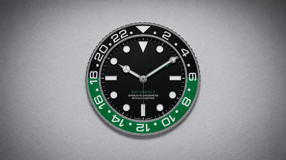 GMT Master II 3D Wall Clock 30 CM