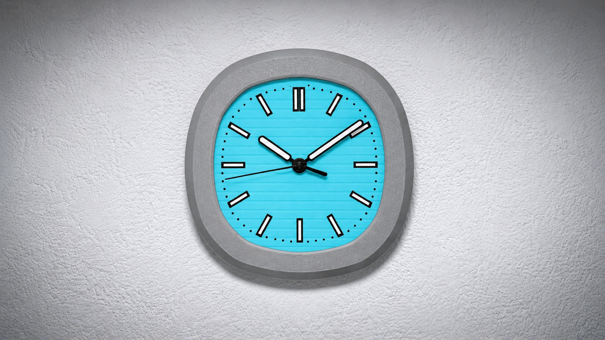 PP 3D Wall Clock 30 CM