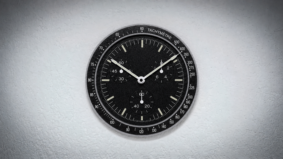 MoonSwatch – Wall Clock 30CM