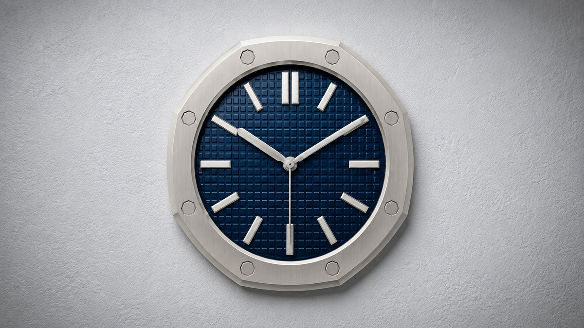 AP 3D Wall Clock 30 CM